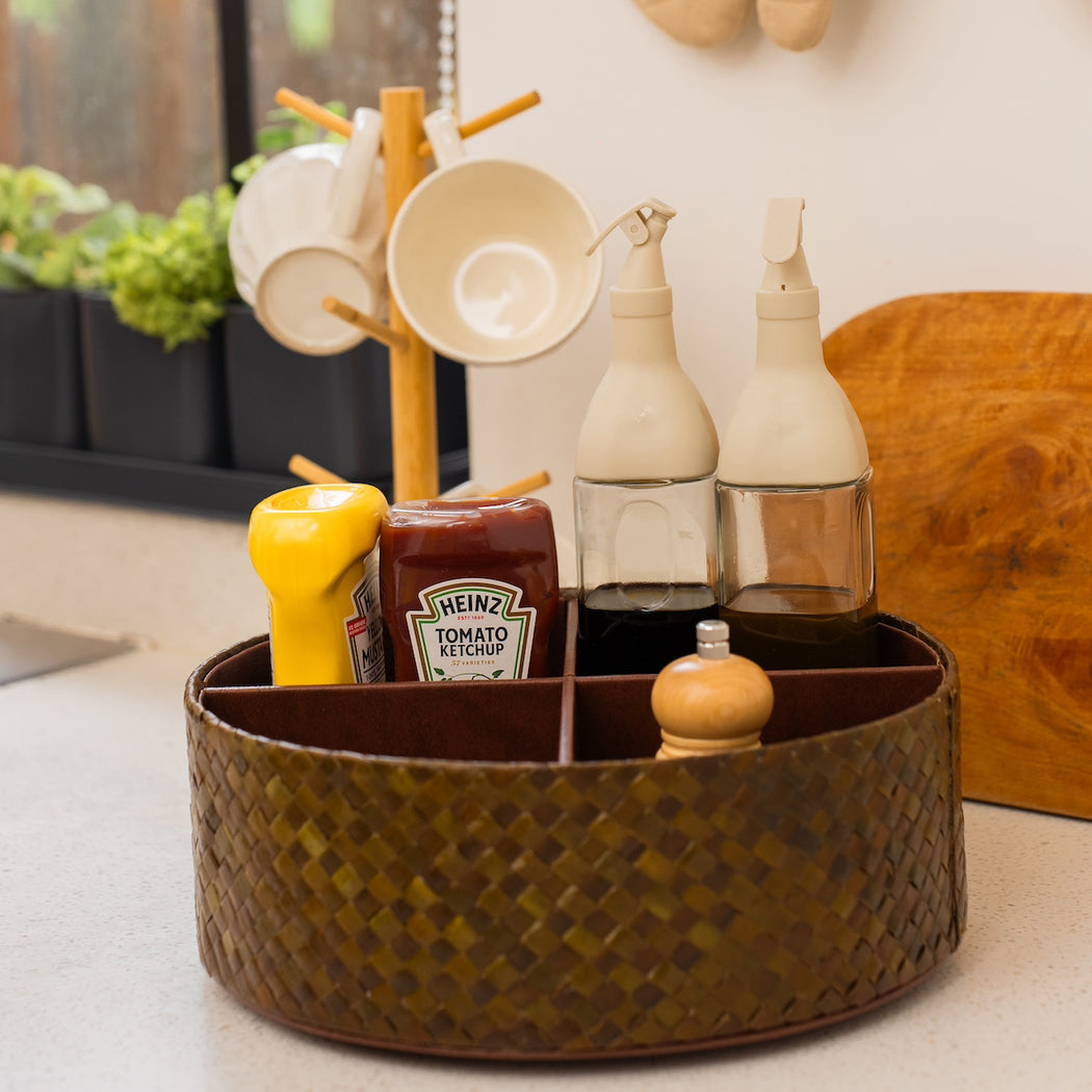 No more dull or generic storage pieces in your Kitchen Pantry. Create a clutter-free space by using any of our multi-purpose kitchen organizers. Lovingly handmade in the Philippines by Domesticity. Available online at www.mydomesticity.com