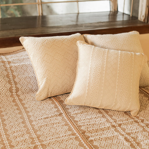 Fatima Handloomed Cotton Throw Pillow Cover